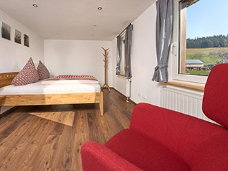 Schlafzimmer mit Doppelbettr